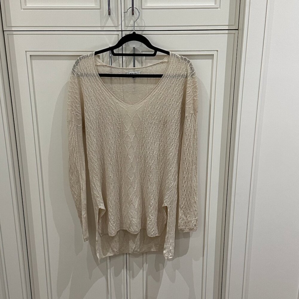Babton by Aritzia Wool Blend Woven Sweater
